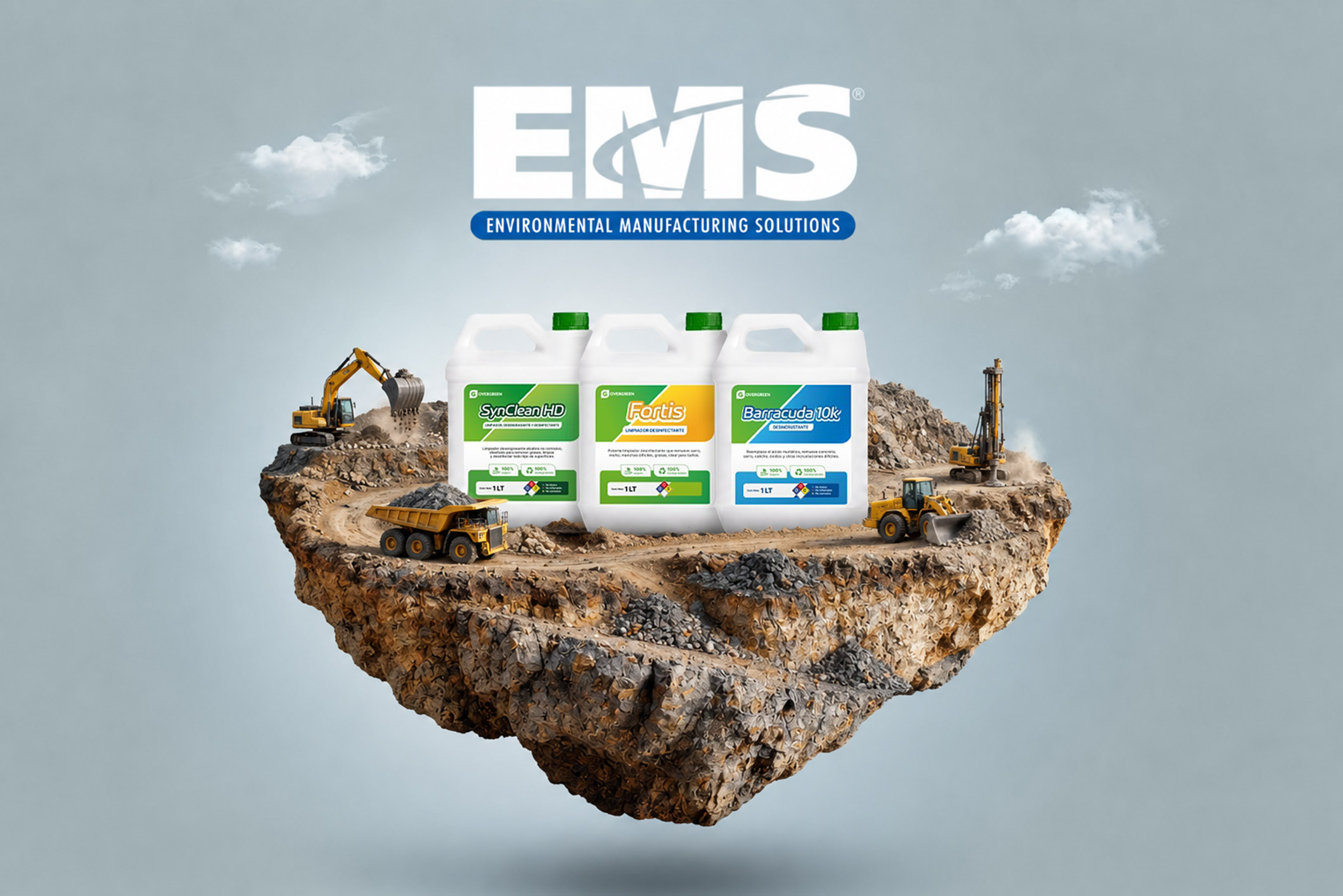 OVERGREEN distribuidor oficial de los productos de EMS en Perú